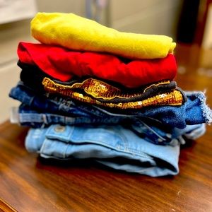 🌻Bundle of summer clothes with jeans🌻
